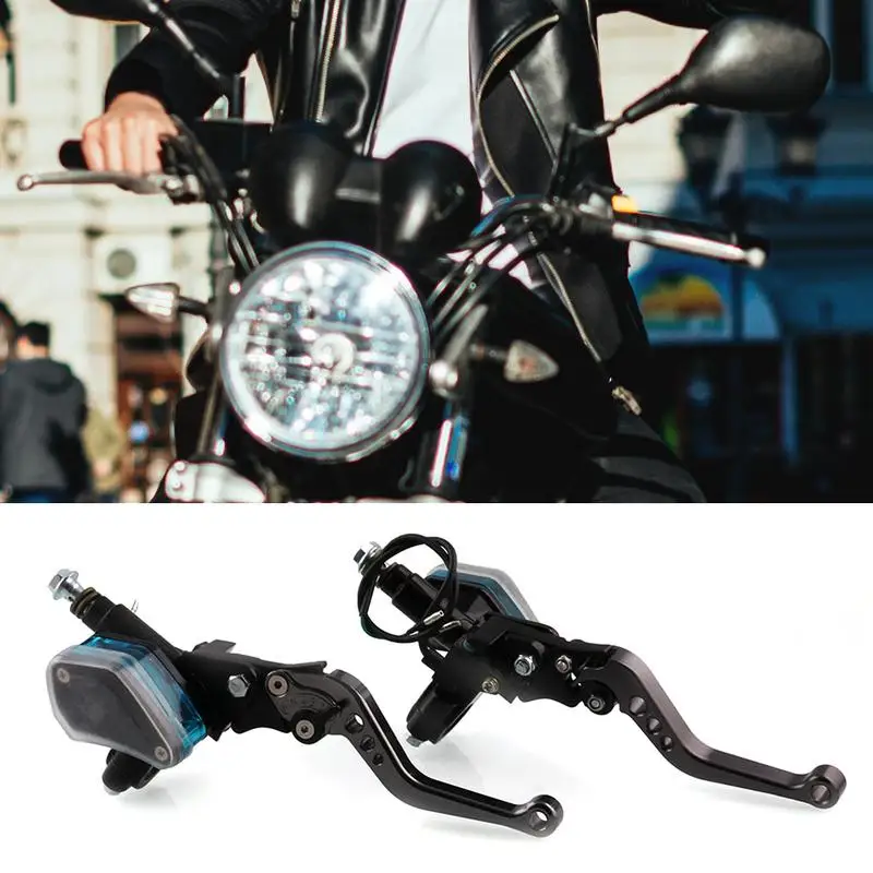 Motorcycle Modification Parts Left And Right Brake Pump CNC Hydraulic Clutch Brake Hand Lever Disc Handle