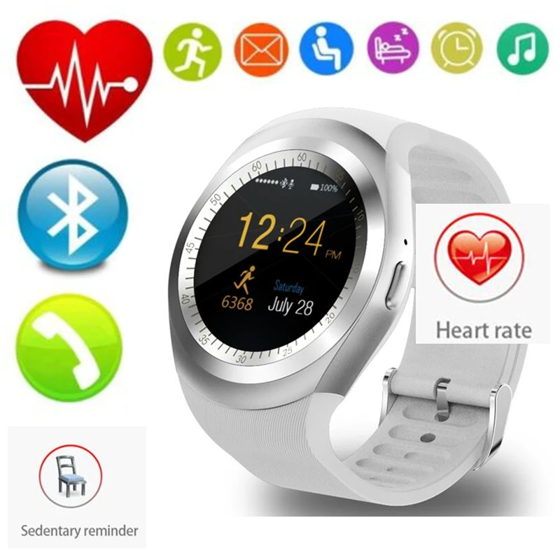 Bluetooth SmartWatch reloj inteligente para IPhone 4/5S/6 Samsung S7/Galaxy  Nota 10 S9 + A9 estrella Android/Ios teléfono teléfonos inteligentes|Relojes  inteligentes| - AliExpress