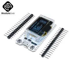 SX1278 ESP32 0,96 дюймов синий OLED Дисплей Bluetooth WI-FI CP2102 модуль Интернет развитию 433 мГц для Arduino без антенны