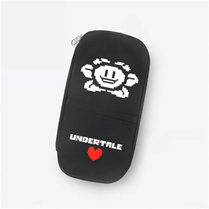 Длинный кошелек на молнии для игр Undertale Sans чехол карандаш школьные