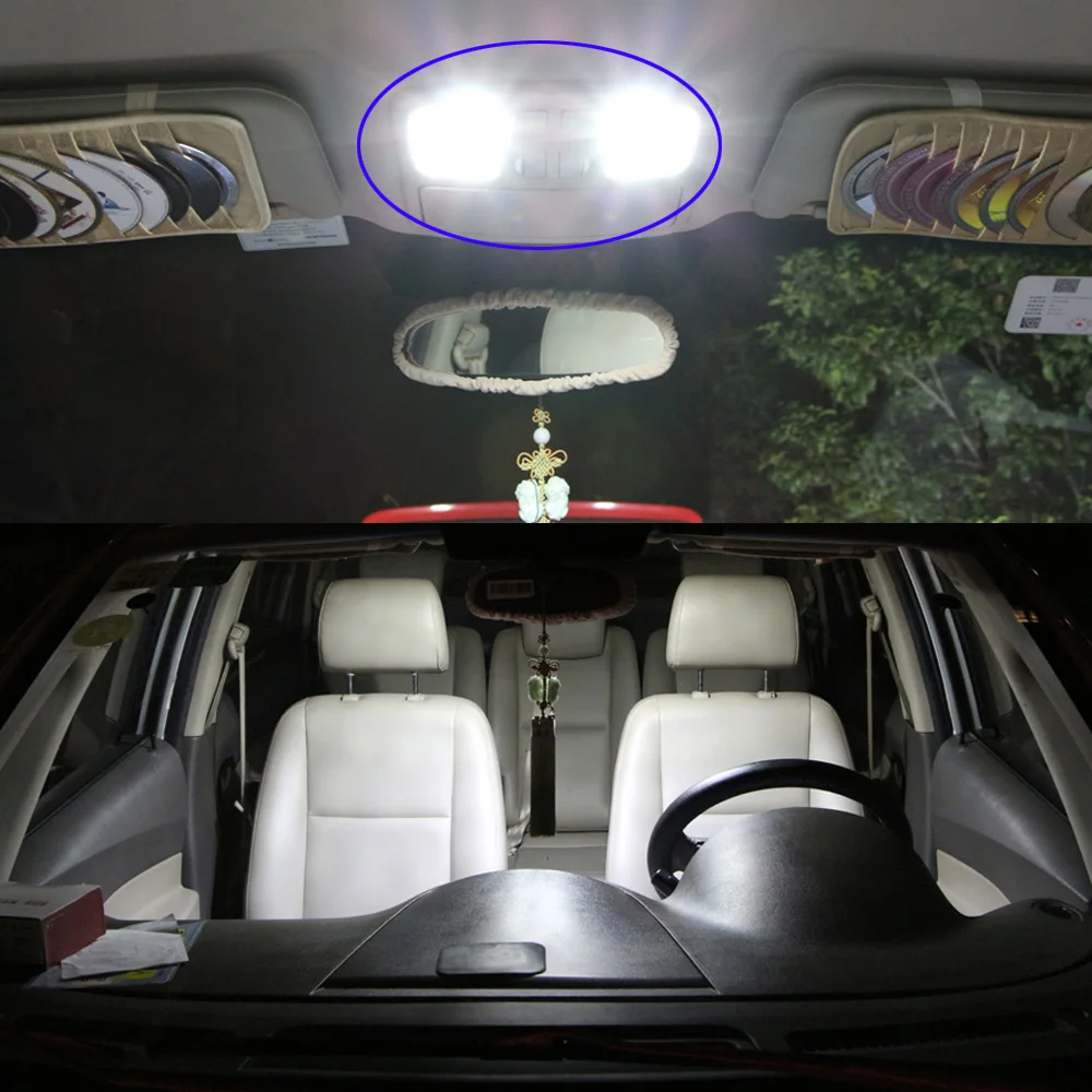 14 шт. светодиодный номерной знак лампа+ внутренний светильник комплект для Mercedes-Benz B класс W245 B150 B160 B170 B180 B200(05-11