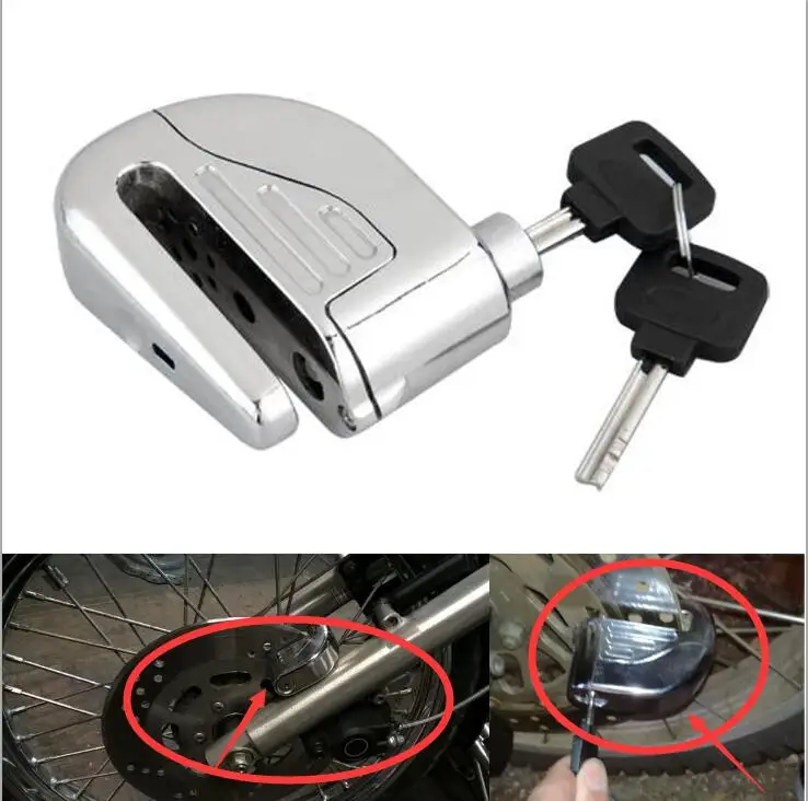 Dongzhen Motorcycle Lock Safety Disc Lock Anti Thief Alarm Security