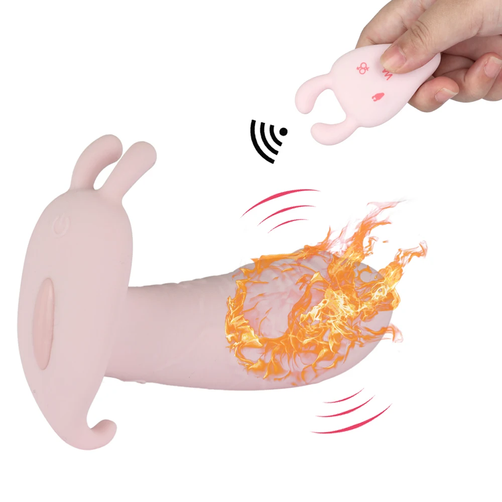 7 скоростей носимых G Spot Дилдо Вибратор клиторный стимулятор нагревательный ремень на вибратор беспроводной контроль секс-игрушки для
