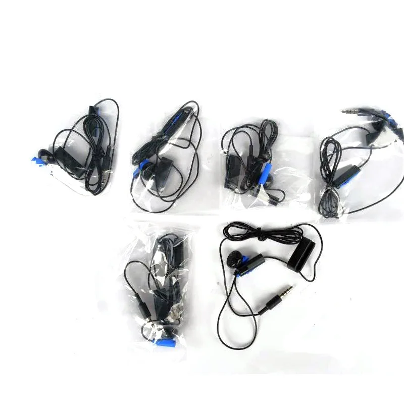 Original Mono Handle Headphone with Microphone Gameped Wire Single Earplug Brand Nes for PS4
