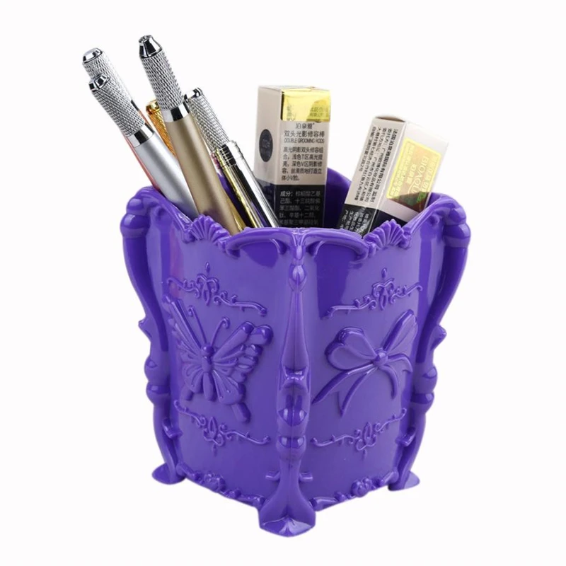 New Creative popular Makeup Storage Box Case Holder Brush Pen Organizer Acrylic Clear New  Practical  Wear-resistant hot  C0302 08
