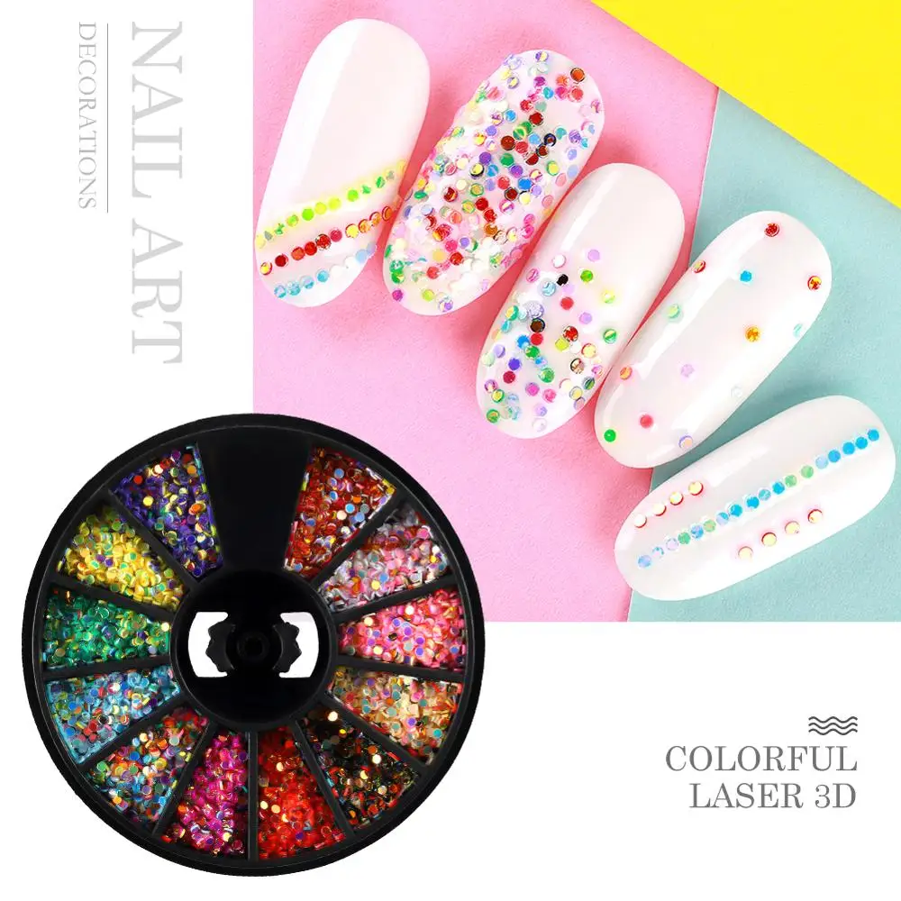 Rhinestones Nails Accessories For Nail Art With Colorful Crystal Nail