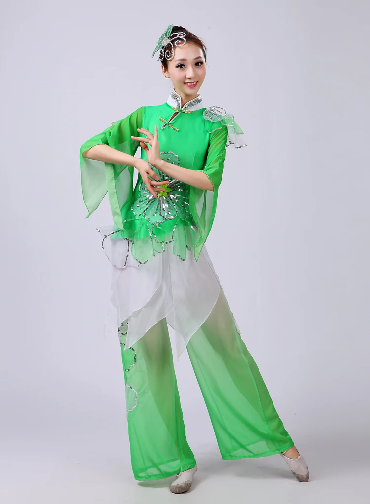 2019 New Woman Elegant Classic Dance Costume Costume Sky Blue, Light