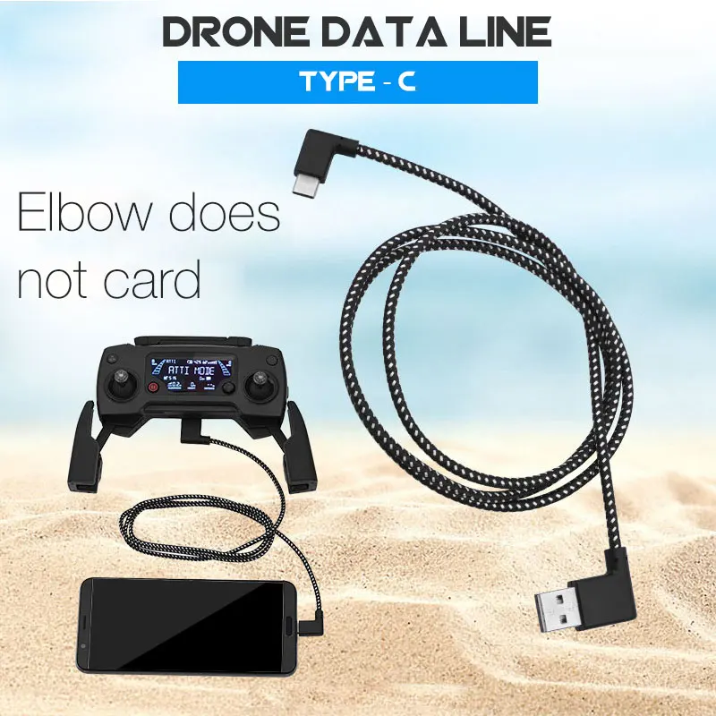 Remote Controller Data Cable Remote Controller Transfer Cable Remote Control Cable 1 Meter 2A for Phantom 3/4 Pro