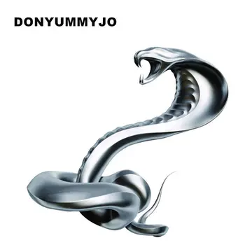 

Sales Promotion Cool cobra car stickers 15*12 cm PVC stickers on car tail waterproof reflective car-styling Cool Snake stickers