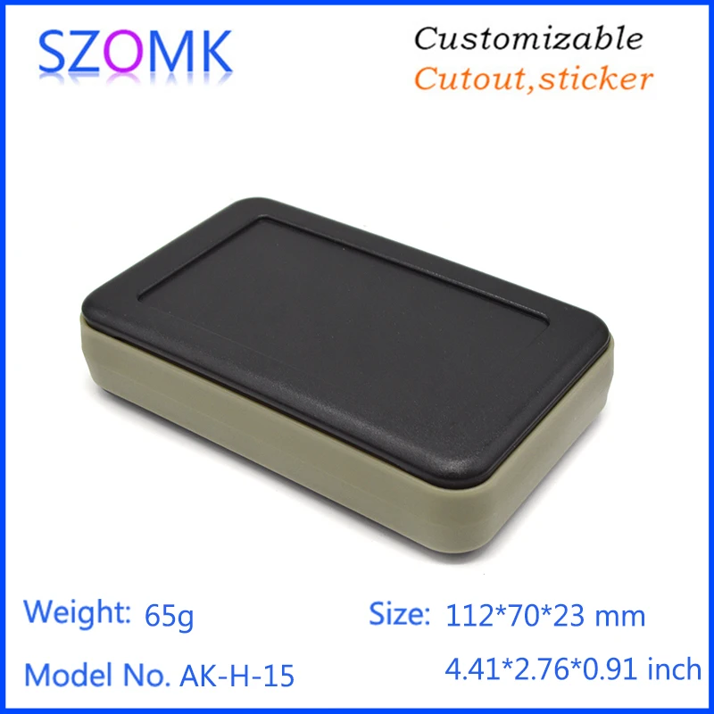 szomk small plastic case for electronic equipment plastic housing for enclosure pcb design junction box tv box abs material plastic casing (64)