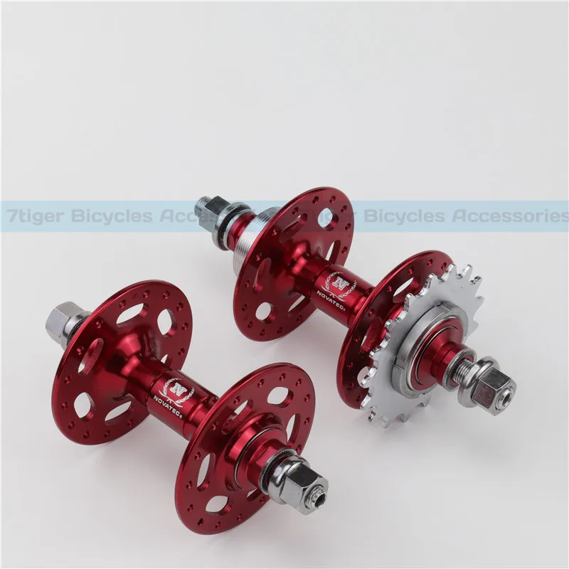 Novatec A185SBT A186SBT Fixed Gear Aluminum Alloy 32H Single Speed