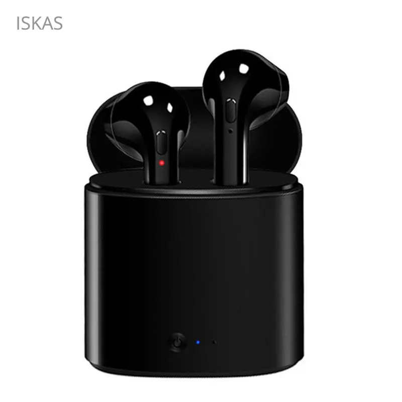 ISKAS Bluetooth наушники 5,0 наушники Bluetooth TWS технология Электроника хороший динамический I7S телефон беспроводные сотовые телефоны музыка