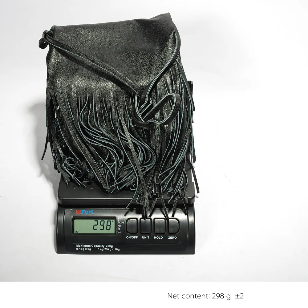 100% Genuine Leather Cross body Bag for Women National Style Fringed Tassels Bag Vintage Soft Real Leather Lady Messenger Bags (17)