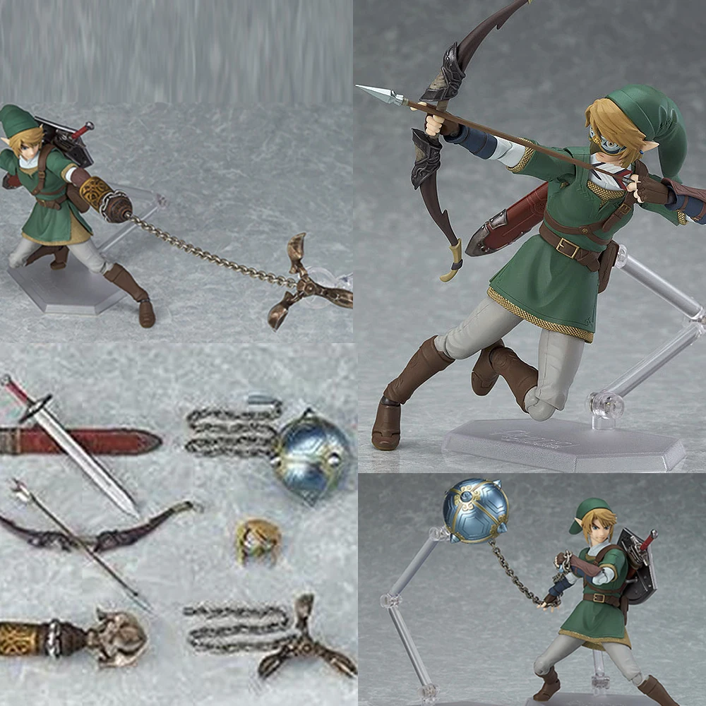 Figma 319 Zelda 320 Skyward фигурка меч Сумерки звеньевая принцесса экшн игрушки