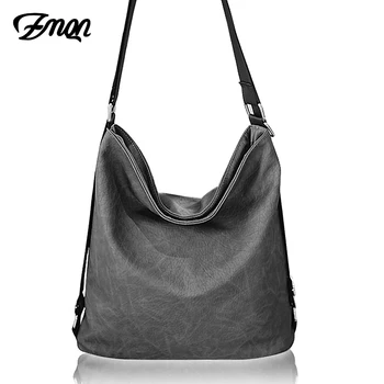 

ZMQN Casual Shoulder Crossbody Bags For Women 2020 Black Soft PU Leather Bags Ladies Big Tote Messenger Bags Bolsa Feminina A517