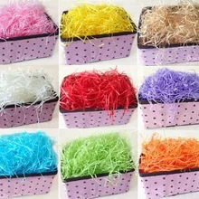 100 GWholesale/Розничная,, рафия измельченная бумага провода подарочной коробке наполнитель бумаги провода шоколад коробка/мыло ручной работы коробка наполнитель