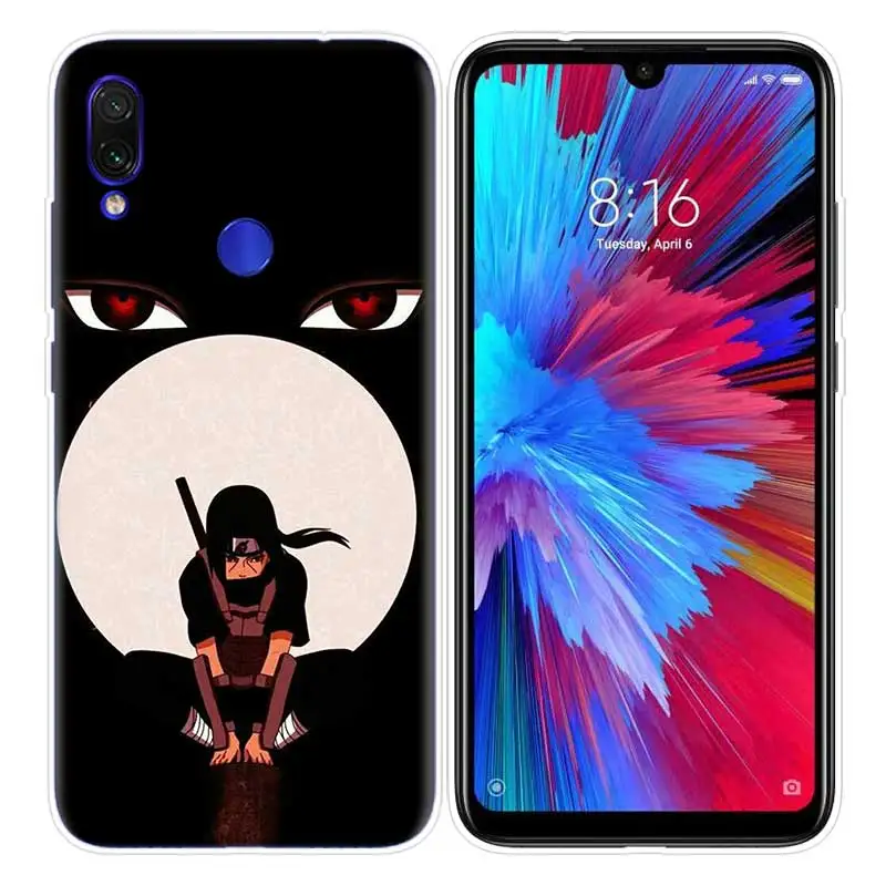 Чехол аниме Наруто для Xiao mi Red mi Note 7 8T 7S K20 8A S2 6 6A 7A 5 Pro mi Play 9T A1 A2 8 Lite Poco F1 силиконовый чехол для телефона