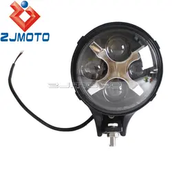 60 Вт круглый светодиодный противотуманный прожектор X DRL фара для Jeep Wrangler Toyota Hummer SUV Грузовик ATV UTV прицеп