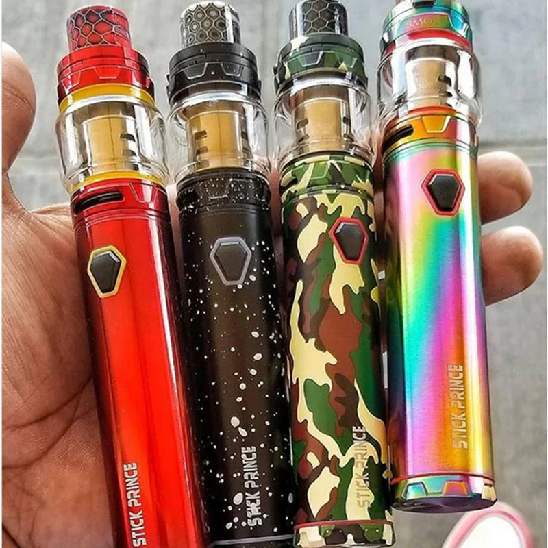 

Electronic Cigarette Starter Vaporizer SMOK Stick Prince Kit 8ml TFV12 Prince Tank 3000mAh Battery SMOK Vape VS Ijust Stick V8