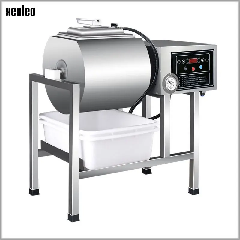 

XEOLEO Vacuum Roll kneading machine 50L Pickles car Computer version vacuum pressure watch pickling machine with two-way pickle
