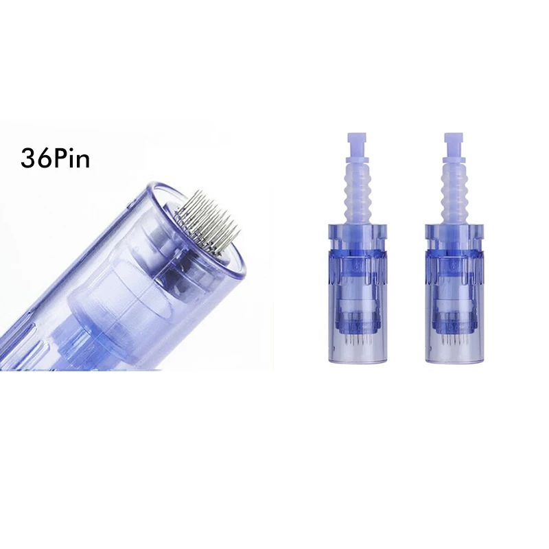50 шт 36pin / 42pin электрические A6 иглы для дермапена штыковый картридж MYM Auto Microneedle Dr. Pen