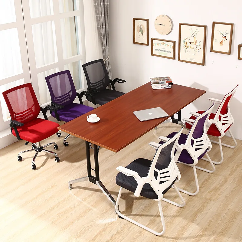 

Computer Chair Household Office Chair Lift and Drop Rotary Chair Staff Modern Simple Seat Special Back Chair
