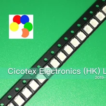 100 шт./лот 3528 Светодиодный диода супер яркий 1210 SMD-светодиодный SMD3528 белый/желтый/синий/зеленый/orange/Красный 3,5*2,8*1,9 мм 67-21/W1D-APQHY/3t