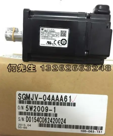 

Used Tested Working AC Servo Motor SGMJV-04AAA61