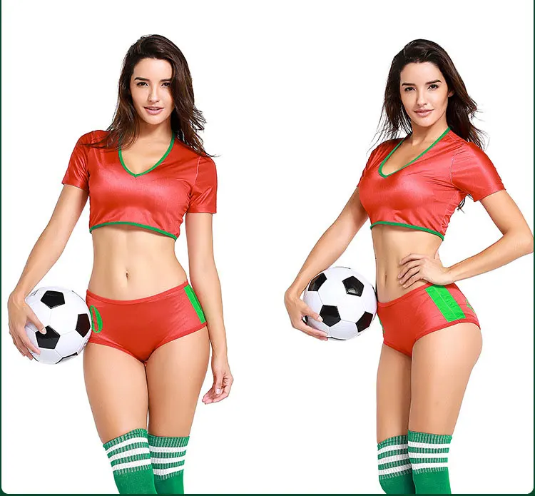 الداخلية اعب البرتغال المشجعين لكرة القدم فتاة تنكرية زي P2807 الداخلية اعب البرتغال المشجعين لكرة القدم فتاة تنكرية زي P2807