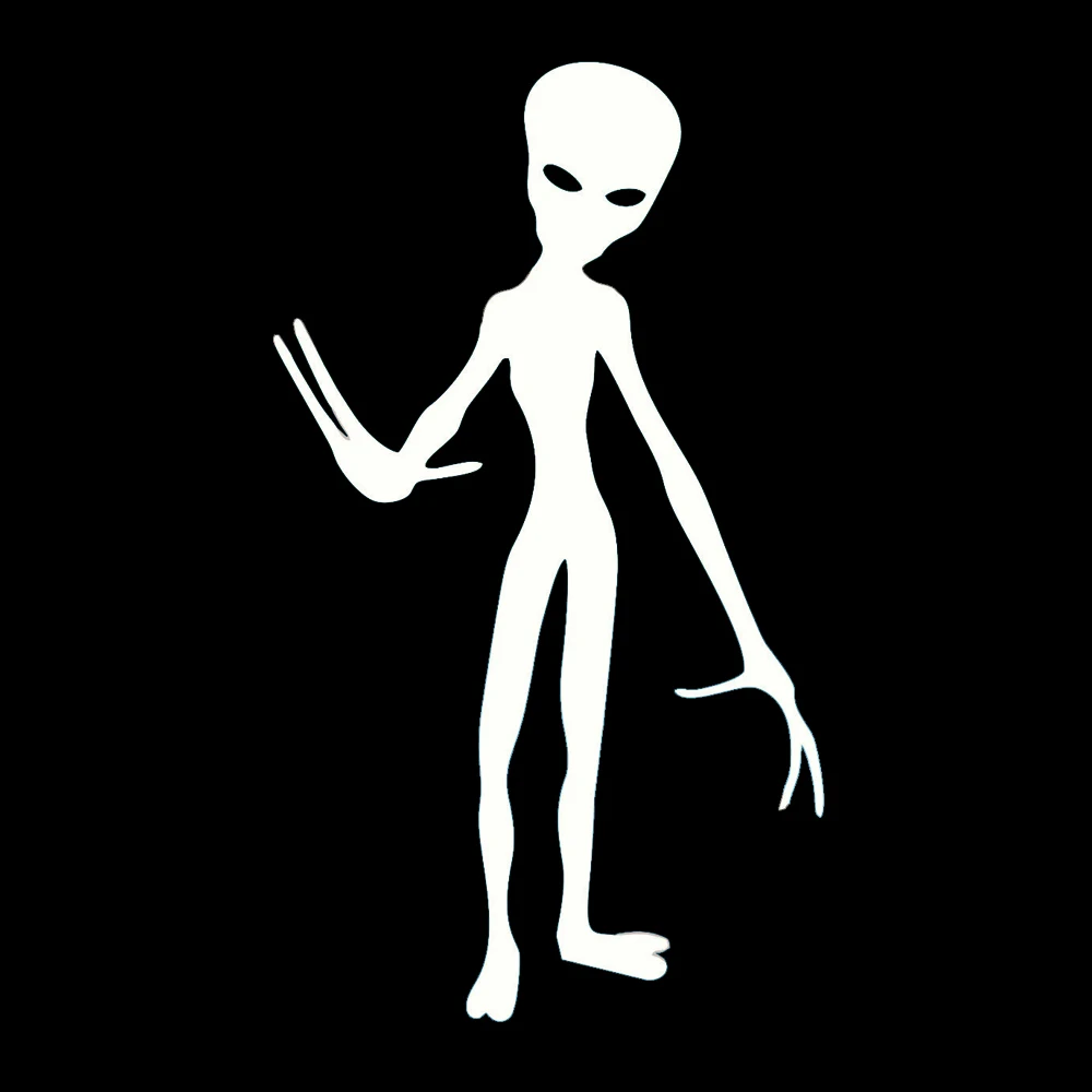 

Alien Alien Sticker Car Tattoo Vinyl Car Sticker Accessories Applique Decorative Pattern Personality
