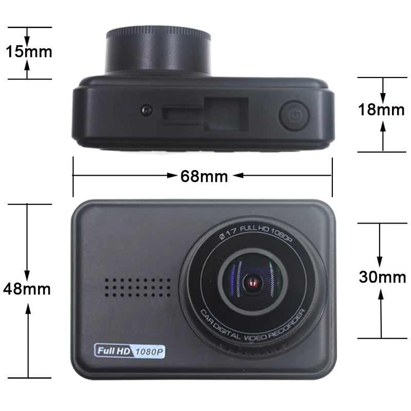 E ACE Dashcam Мини Автомобильный видеорегистратор Новатэк 96658 видеокамера Авто Камера