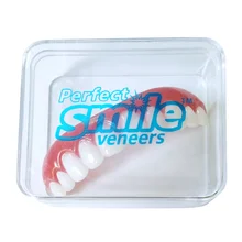 Nuevo perfecto de carillas con sonrisa, dentadura falsa, para blanquear los dientes