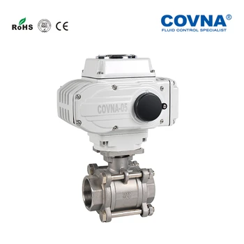 

Stainless Steel 304 Electric Threaded Ball Valves Motorized Ball Valve