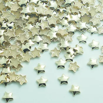 

Star Rivets Hot-Fix Spike Studs Plating Antique Rivets 8Mm/9Mm/13Mm Diy Spikes Five-Point Star Metal Studs For Bags SINUAN