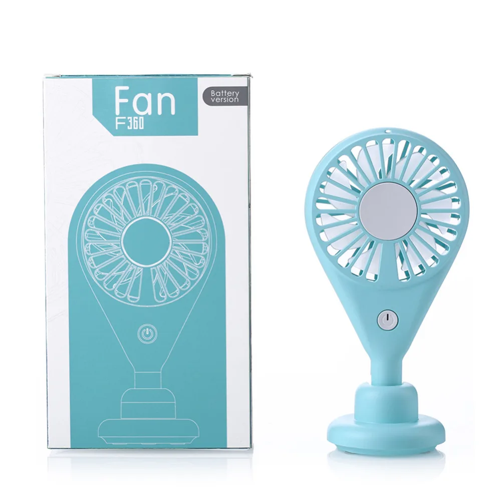 Portable Mini Fan Handheld Ventilador USB Rechargeable Fan 7 Blades Desktop Summer Cooler Air Cooling Fan for Outdoor Travel (7)