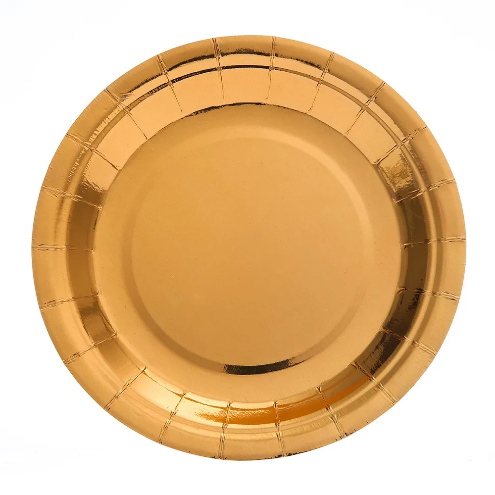 

Birthday Party Decorations Adult Rose Gold Paper Straws Wedding Anniversary Paper Plates Cup Disposable Tableware Party Supplies