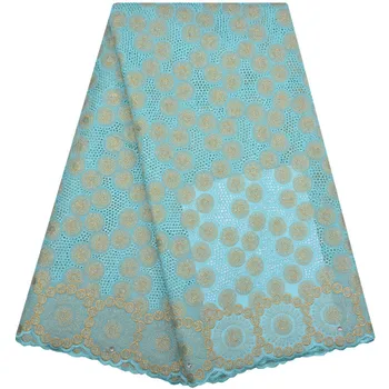 

Swiss voile lace in switzerland high quality 2018 heavy cotton lace fabric with plenty stones african lace fabrics1191
