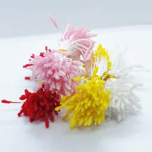 1000 шт 2 мм мини тычинки ручной работы искусственные цветы для свадебной вечеринки домашнее украшение DIY рождественские аксессуары для скрапбукинга