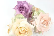 Free Shipping New Hot Arrival Hair Claw Fashion Rose Flower Hair Claws Womens Hair Accessories Wholesale 12pcs/lot