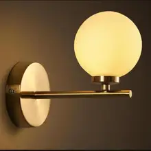 Glass Wall Lamp Lights For Bathroom E27 Lights For Home Mirror Light Industrial Style House Lighting Fixtures Wall Lamps Vintage vintage wall sconce industrial wall lamps wrought iron lamp for bathroom vanity lights porch light night light lighting fixture