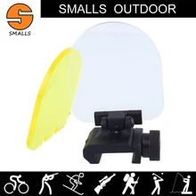 Страйкбол ar Аксессуары тактический прицел крепление база голографический красный точка зрения щит Складная линза рамка подходит 20 мм рельсы для охоты