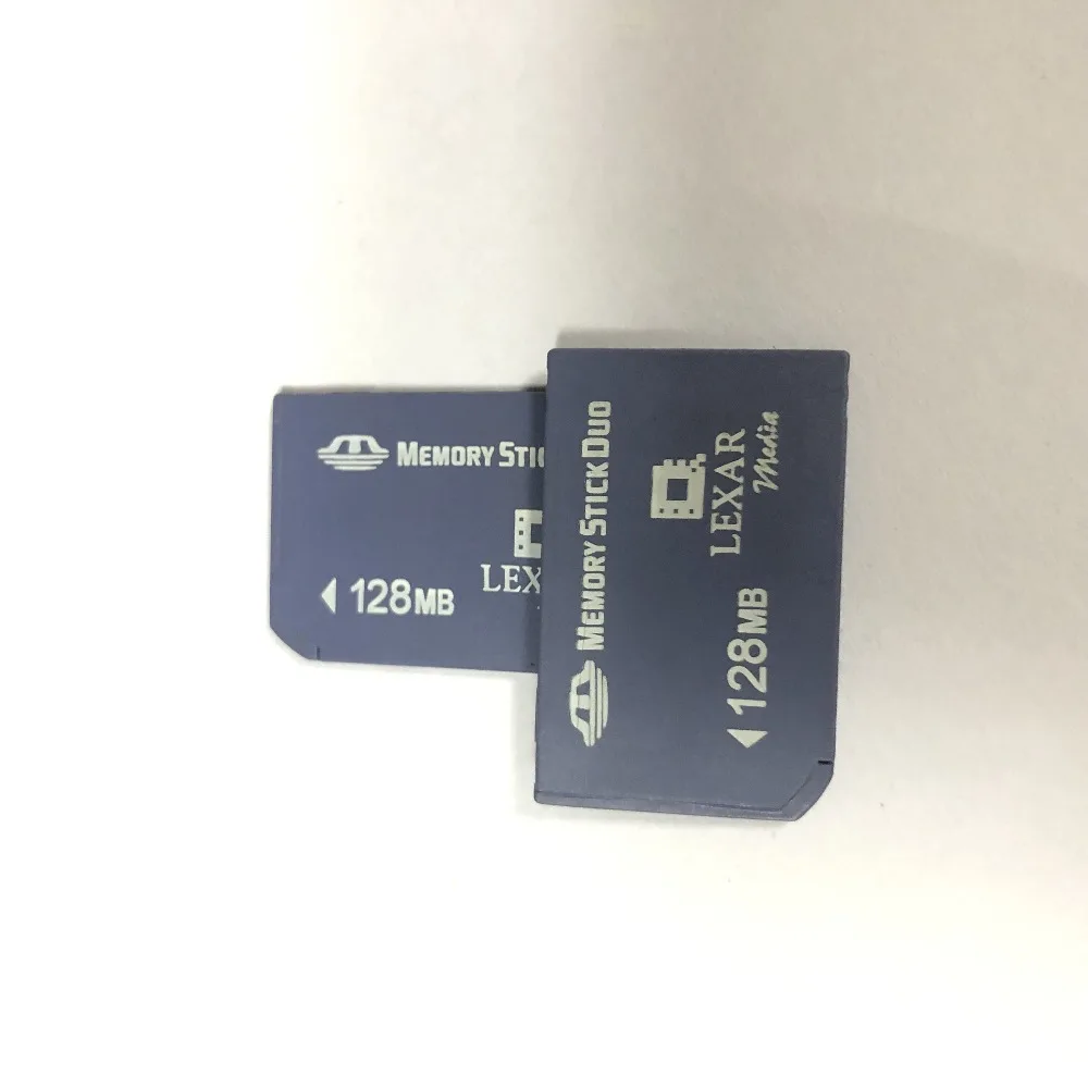 

Original!!! Lexar 128mb Memory Stick DUO MS Memory Card MS Card Adapter