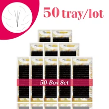 Misslamode весь размерный ряд 16 рядов/лоток 7-15 мм, весь ассортимент отдельные ресницы из шерсти норки расширение русский объемное наращивание ресниц расходные материалы