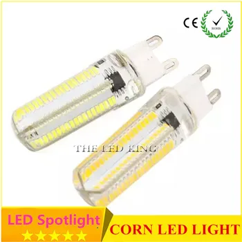 

10PCS/lots 110V 220V G9 LED Lamp 3014 SMD Dimmable 15W 21W Corn Bulb Luz SpotLight