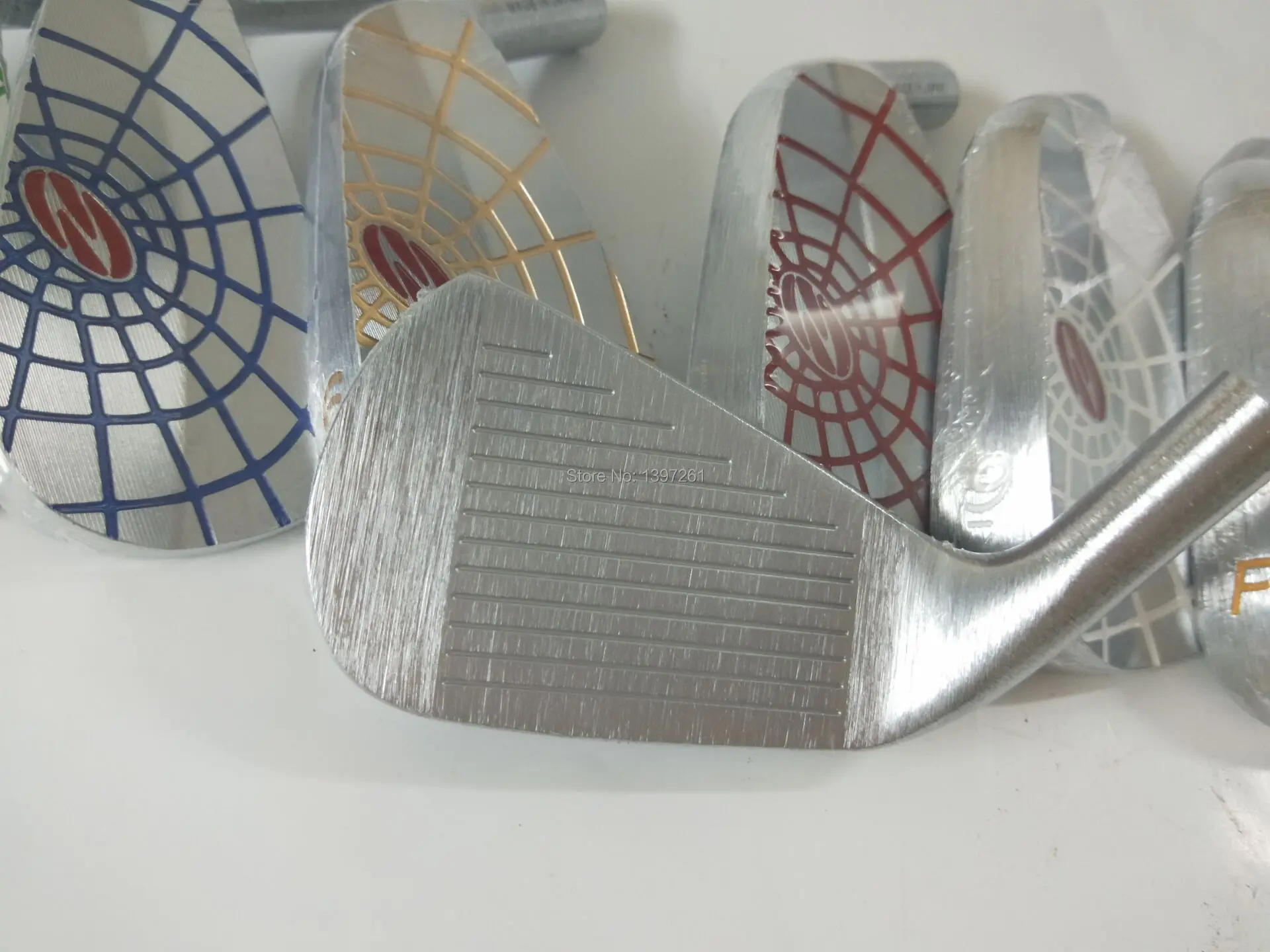 TourOK Гольф-клубы Zodia паук Серебряный гольф утюги набор 4-9 P железные клюшки без ручка клюшки для гольфа