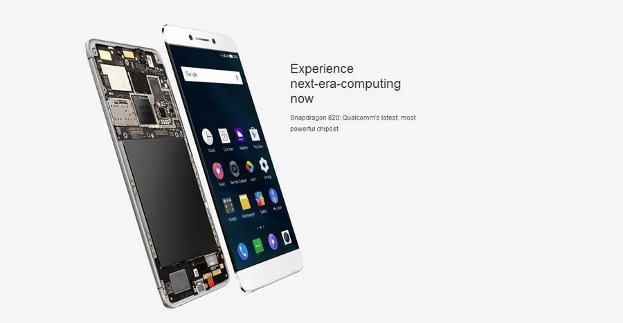 Letv LeEco Max2 X820 4 аппарат не привязан к оператору сотовой связи Max 2 Мобильный телефон Snapdragon 820 quad Core 5," 2560x1440 6 ГБ Оперативная память 64/128 ГБ Встроенная память 21MP Google