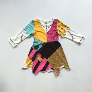 

baby girls clothes Fall/Autumn dress clothing children girls fashionable dress long sleeve patch dress