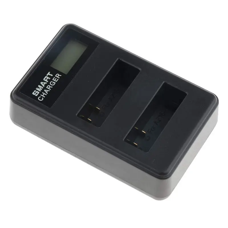 Usb ЖК-дисплей двойной порт зарядное устройство для Xiaomi Yi-Lite/Yi-2/4 Kplus 4 K аксессуары для камеры