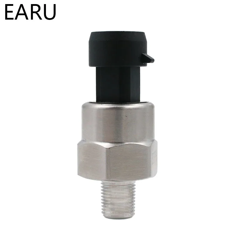 DC 5V 1/8NPT Pressure Transducer Transmitter Sensor Stainless Steel Oil Air Water 30/100/150/200/300/500 psi images - 6