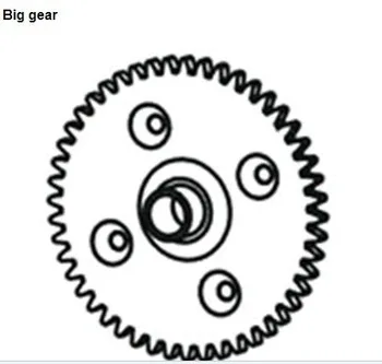 HSP part 81019 Main Gear (46T) *1P For 1/8th RC Buggy Car Truck 94081/ 94083